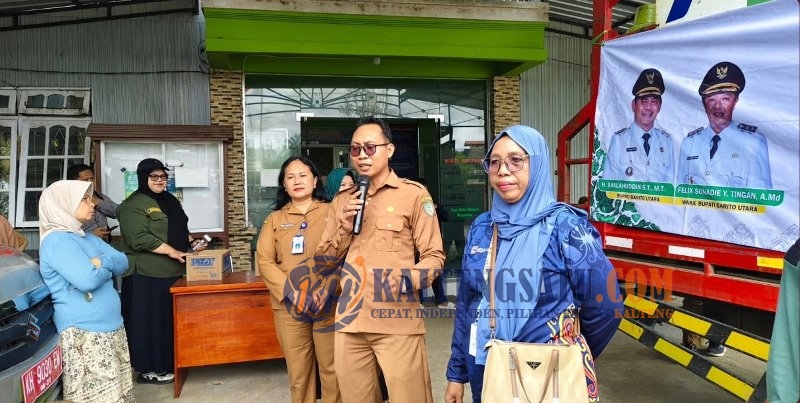Pemkab Barito Utara Gelar Operasi Pasar Penyeimbang LPG 3 Kg di Desa Bintang Ninggi II