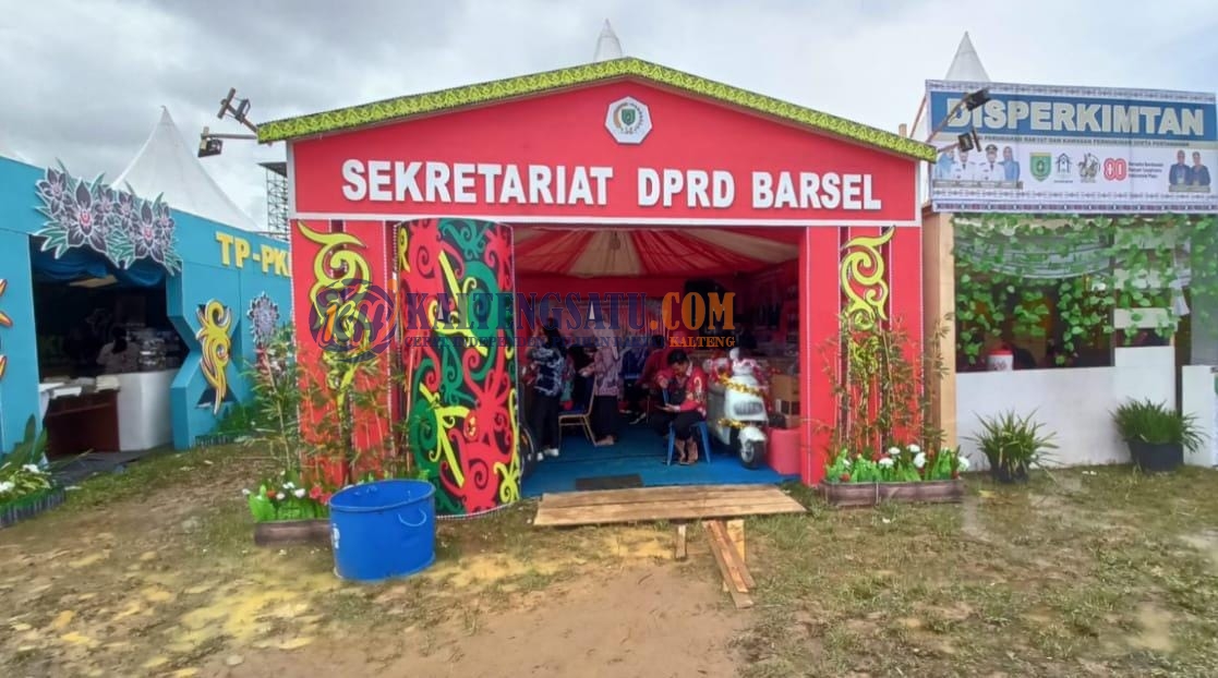 Sekretariat DPRD Barsel Ikut Berpartisipasi pada Pameran Expo, Karnaval, dan Festival Budaya