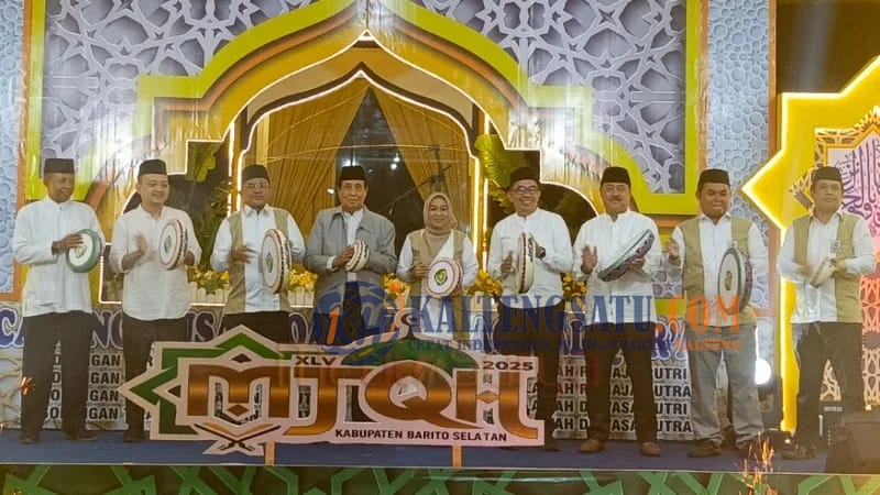 Wakil Ketua I DPRD Barsel Hadiri Pembukaan MTQH ke-45