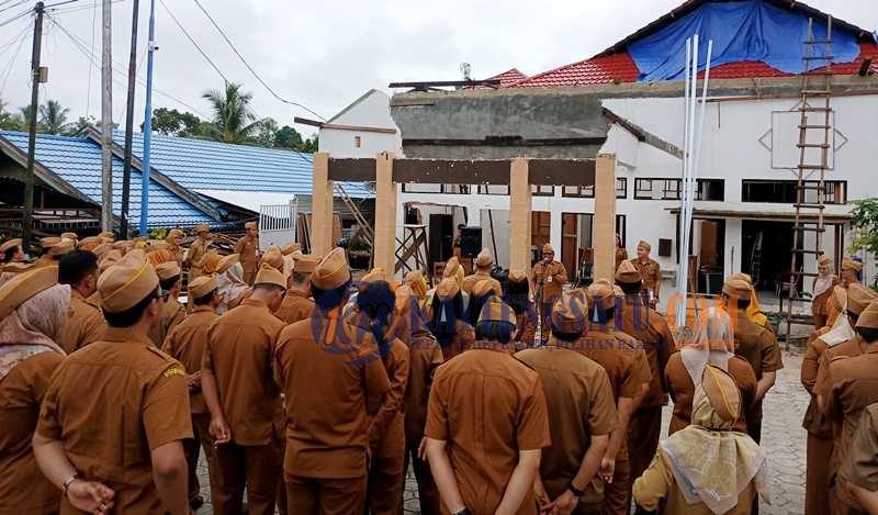 Kadisdagrin Barito Utara Tekankan Disiplin dan Pemahaman Tupoksi dalam Apel Pagi ASN