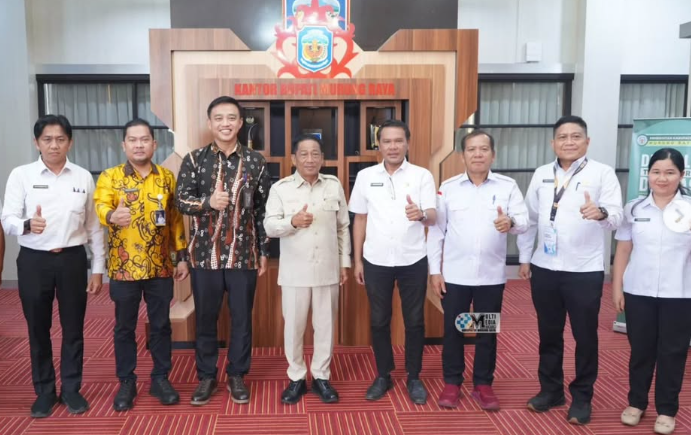 BKKBN Kalteng Audiensi dengan Heriyus, Sinergi Program Bangga Kencana Diperkuat