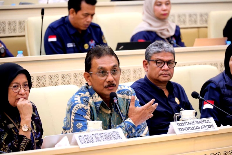 Siapkan SDM Berintegritas, Sekjen ATR BPN Minta Dukungan Komisi II DPR RI dalam Transformasi STPN