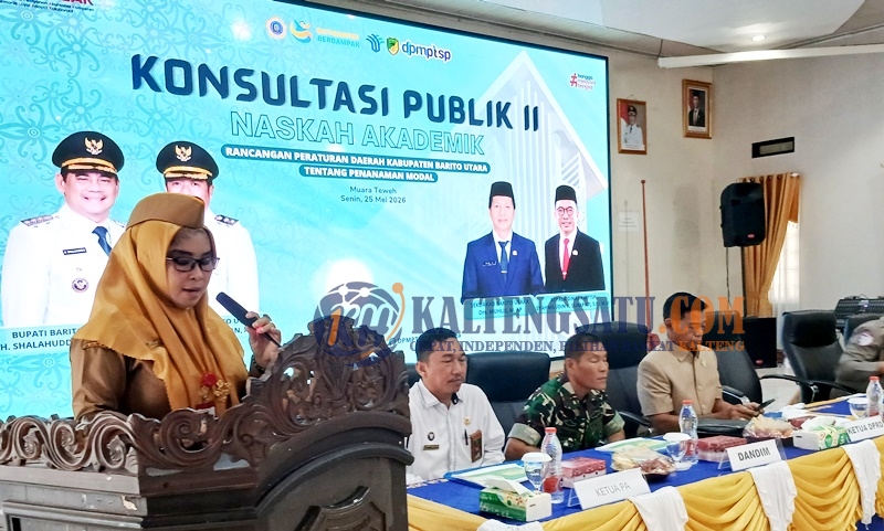 Konsultasi Publik II Raperda Penanaman Modal, Bupati:Komitmen Ciptakan Iklim Investasi yang Kondusif