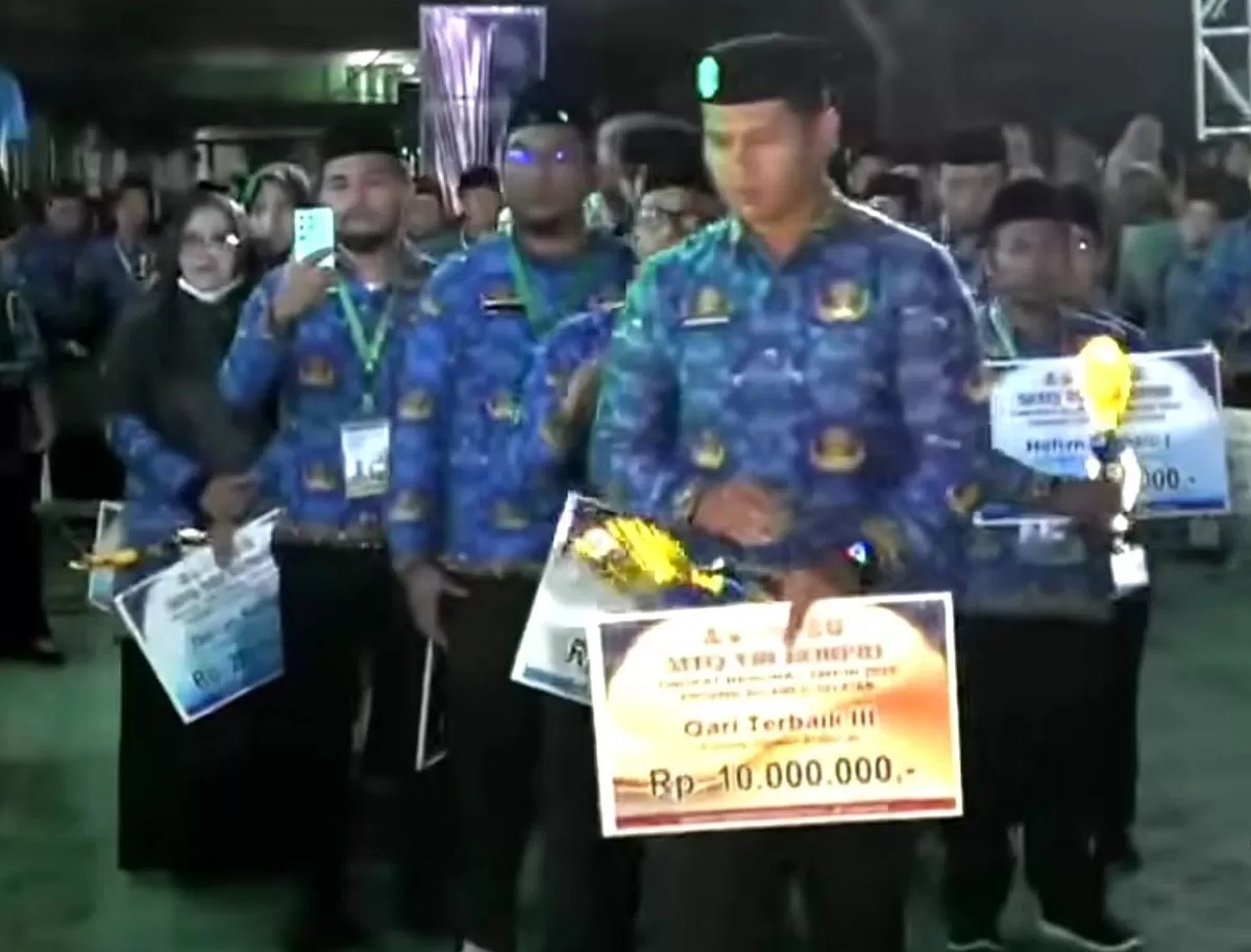 Harumkan Nama Murung Raya, Khaidir Anwar Saleh Raih Juara III MTQ KORPRI Nasional