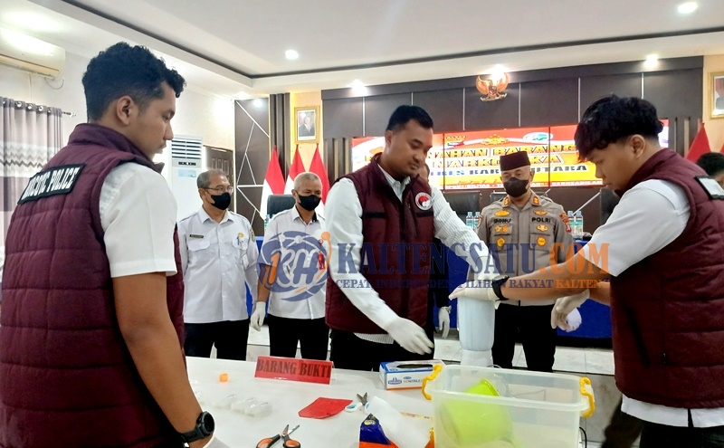 Polres Barito Utara Musnahkan 55,09 Gram Sabu, Selamatkan 705 Jiwa dari Bahaya Narkoba