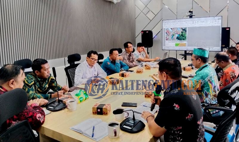 Pengadaan Tanah Pelebaran Jalan Kota Muara Teweh Dimatangkan, BPN dan Perkimtan Perkuat Koordinasi