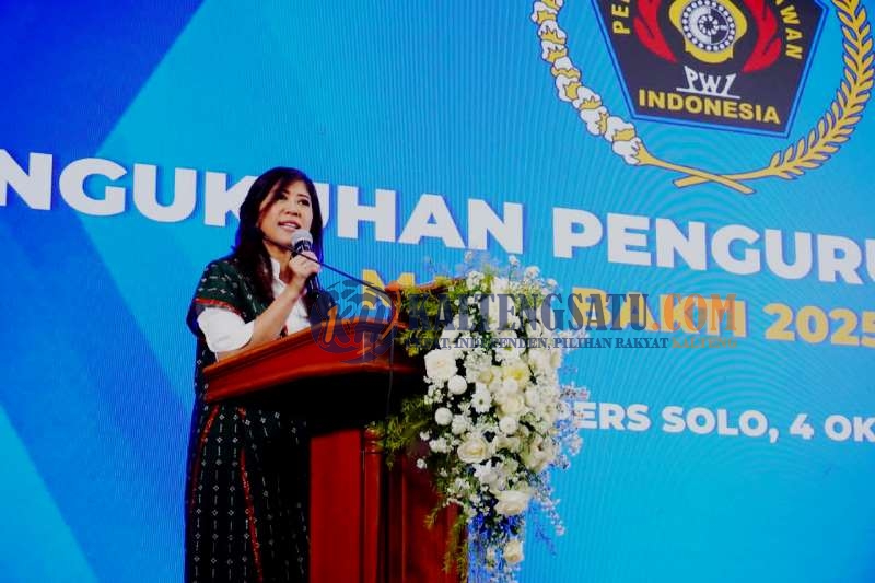 Menkomdigi Meutya Hafid: PWI Makin Relevan di Tengah Tantangan Digitalisasi dan AI