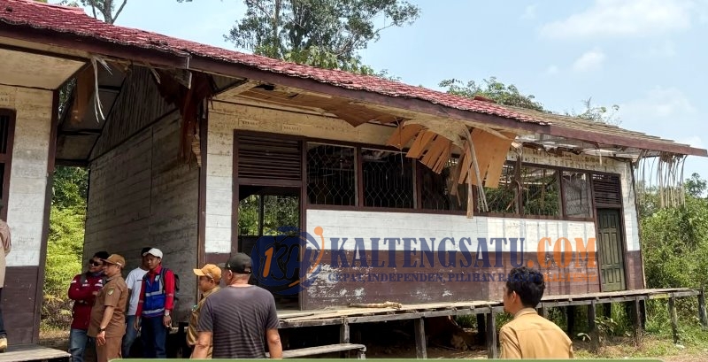 Dinas Pendidikan dan Inspektorat Turun Langsung Verifikasi Kondisi SDN 2 Muara Inu