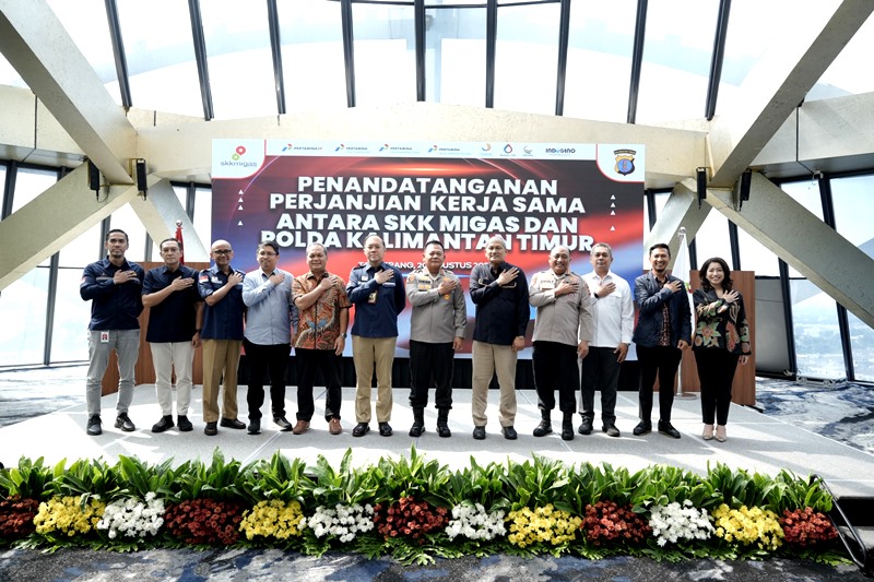 SKKMigas dan Polda Kaltim Perkuat Pengamanan HuluMigas,62 Personel Disiapkan untuk 7 Wilayah Operasi