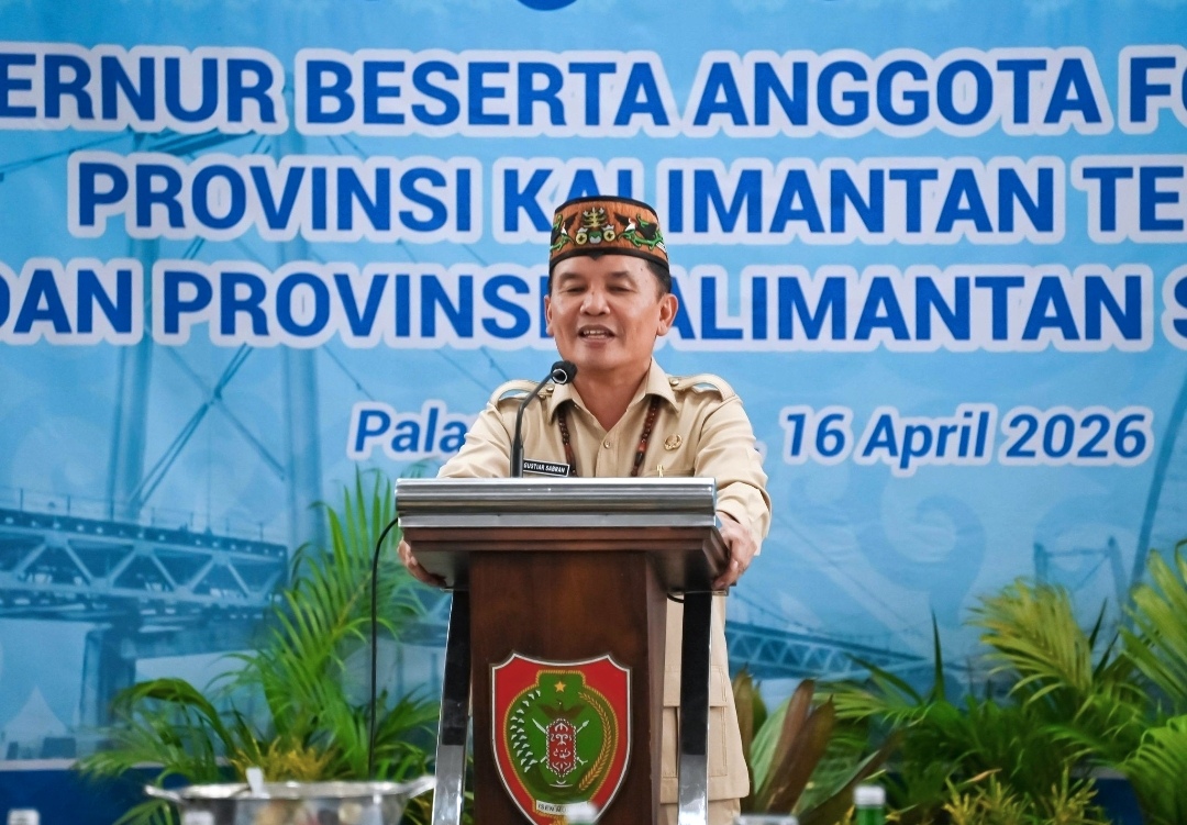 Kendalikan Inflasi dan Karhutla, Agustiar Ajak Perkuat Sinergi