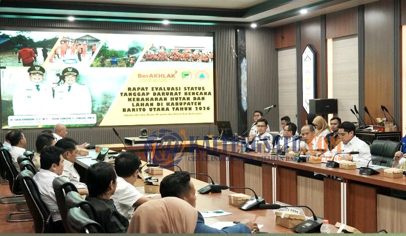Wabup Felix: Penanganan Karhutla Harus Diperkuat Melalui Evaluasi dan Koordinasi Lintas Sektor