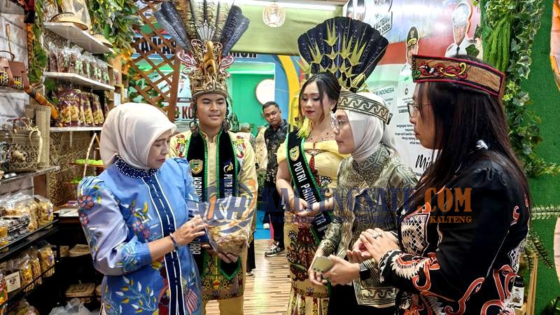 Ketua TP PKK Barut Hadiri Pembukaan Kalteng Expo 2026, Dorong Promosi 