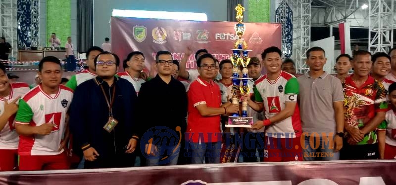 Disdik Barito Utara Juara Futsal Bupati Cup 2026, Bungkam Disdalduk KB dan P3A 4-0 di Final