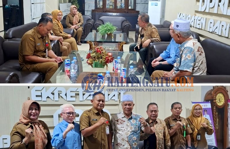 Sekwan Barito Utara Sambut Kunker DPRD HSU, Bahas Penyusunan Raperda APBD Perubahan 2026