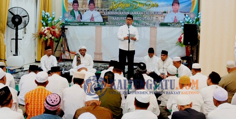 Bupati Barito Utara Lepas Jamaah Haji 2026, Tekankan Kesehatan dan Solidaritas di Tanah Suci