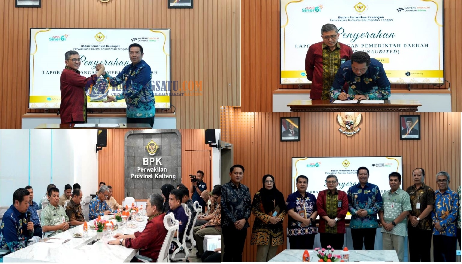 Pemkab Barut Serahkan LKPD 2025 ke BPK Kalteng, Targetkan WTP dan Perkuat Kepercayaan Publik