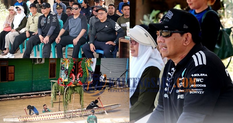 Bupati Shalahuddin Saksikan Lomba Besei Kambe, Tegaskan Komitmen Lestarikan Budaya Barito Utara