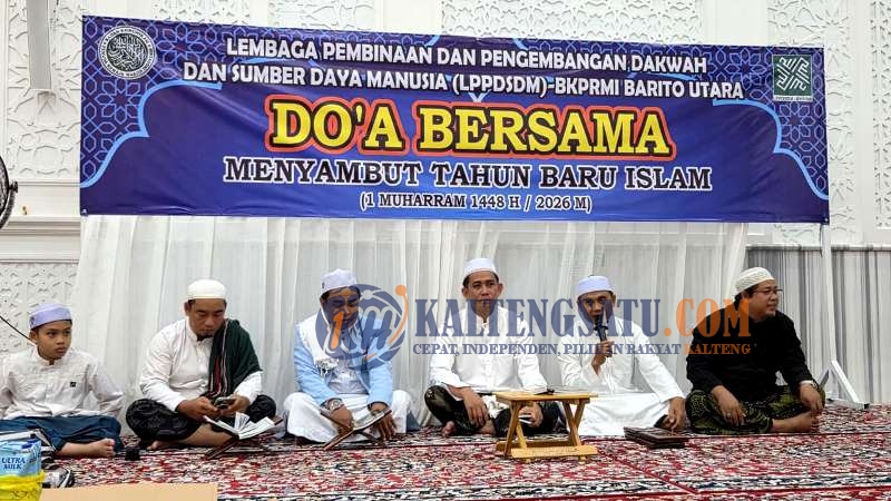 BKPRMI Barito Utara Gelar Doa Bersama Sambut Tahun Baru Islam 1448 Hijriah di Islamic Center