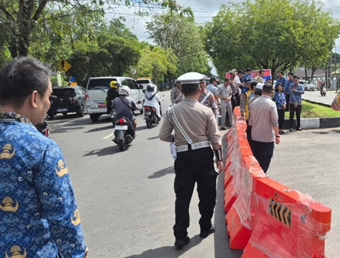 Dishub Kalteng Terapkan Penutupan U-Turn di Ruas RTA Milon
