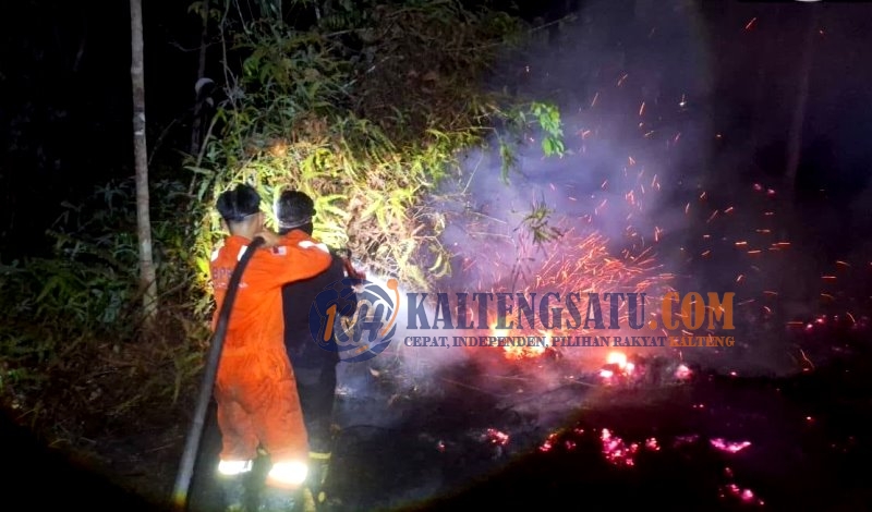 Tim Gabungan BPBD Barito Utara Padamkan Karhutla 1,54 Hektare di Desa Trinsing