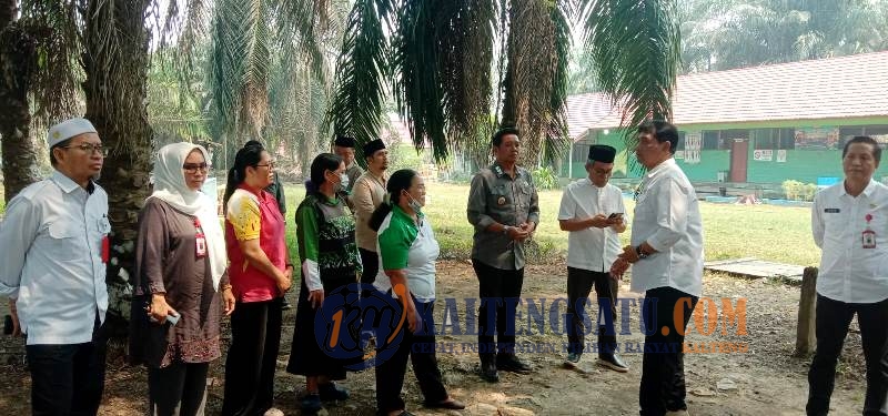 Bupati Shalahuddin Tinjau Rehabilitasi SDN 2 Batu Raya I, Pemkab Barut Perkuat Sarana Pendidikan