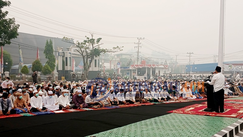 Salat Istisqa Digelar, Pemkab Barito Utara Ajak Masyarakat Bermunajat Memohon Hujan