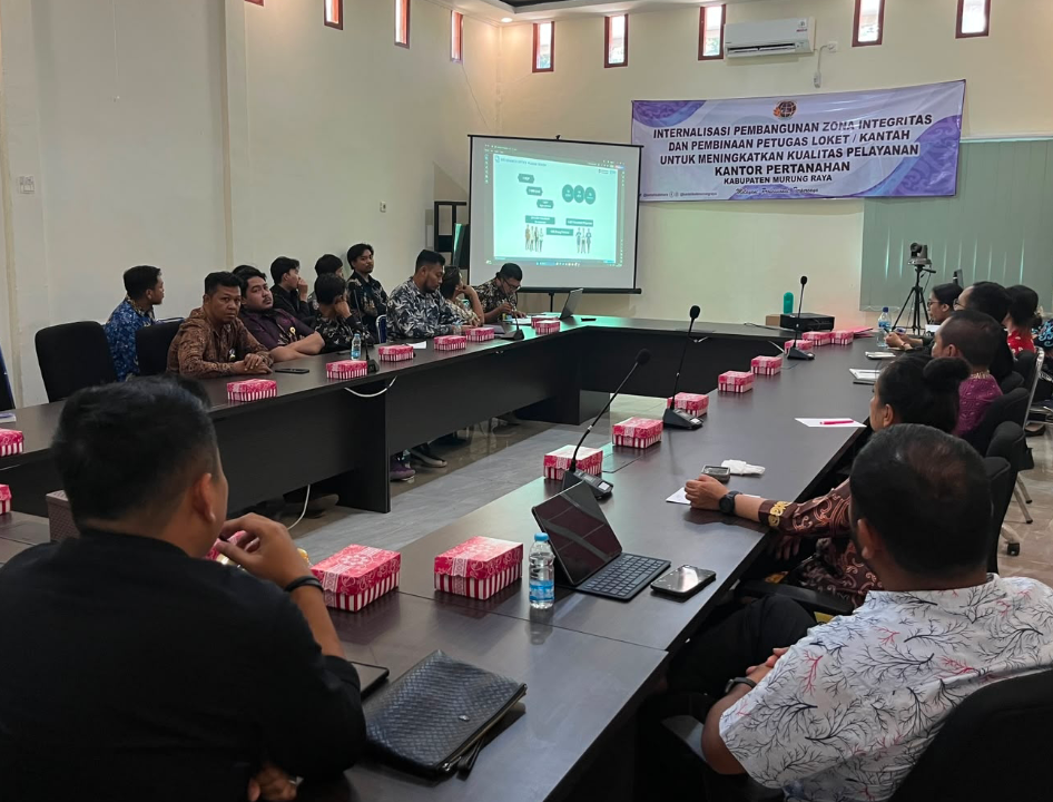 Kantor Pertanahan Murung Raya Tingkatkan Kompetensi Pegawai Lewat Pelatihan Pelayanan Prima