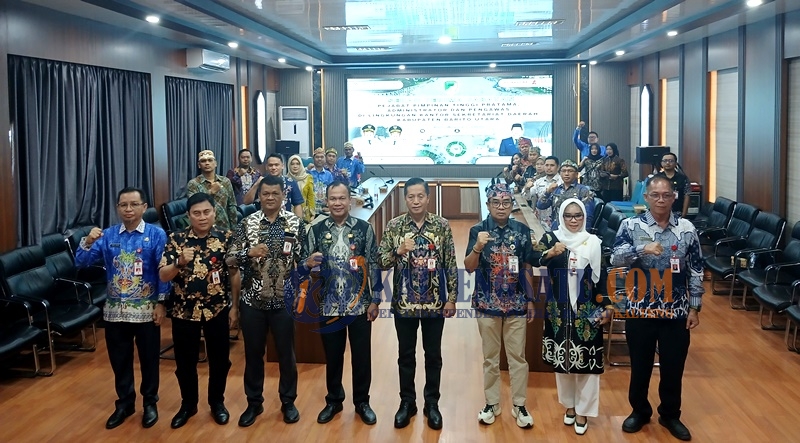 Sekda Barito Utara: Sertijab Pejabat Jadi Momentum Perkuat Tata Kelola Pemerintahan