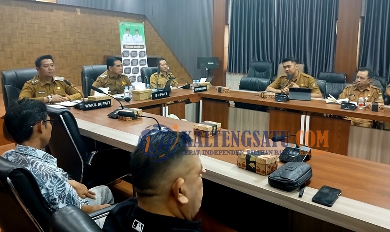 Bupati Shalahuddin Minta Percepatan Pelebaran Jalan Dalam Kota Muara Teweh