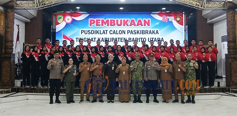45 Calon Paskibraka Ikuti Pemusatan Diklat, Kesbangpol Siapkan Generasi Berkarakter Kebangsaan