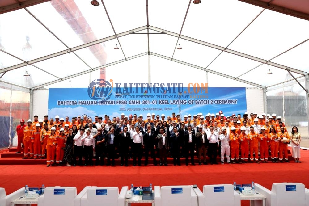 Topside FPSO North Hub Mulai Difabrikasi, Tonggak Penting Pengembangan Gas Laut Dalam Indonesia
