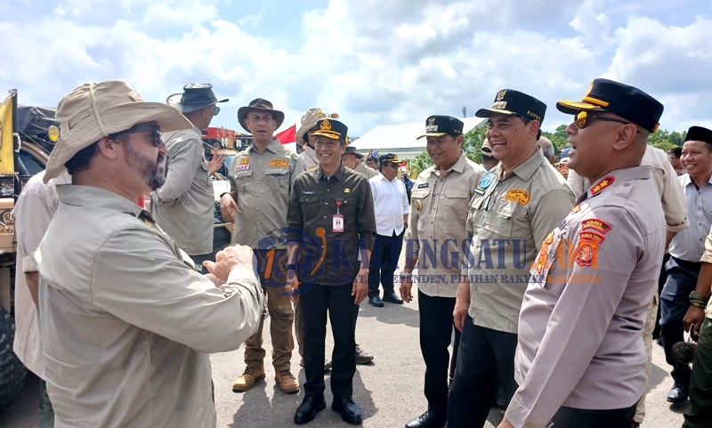 Bupati Barito Utara Paparkan Potensi Daerah dan Lepas Peserta Kalimantan Tribute 2026