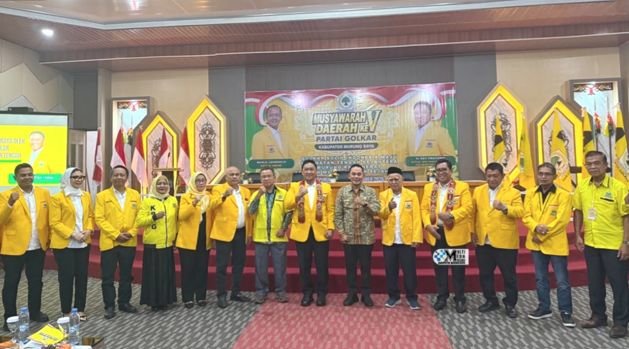 Hadiri Musda Golkar Mura, Wabup Rahmanto Ajak Parpol Perkuat Sinergi Pembangunan