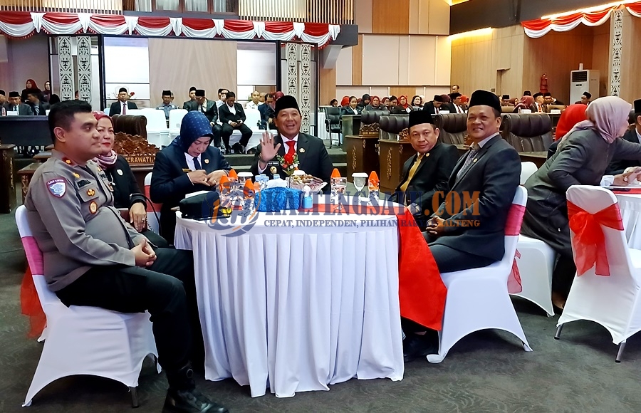 Ketua DPRD Barito Utara Pimpin Rapat Paripurna Dengarkan Pidato Kenegaraan Presiden
