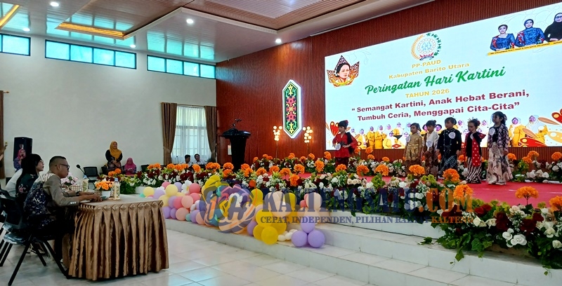 Peringatan Hari Kartini di Barut, TP PKK Dorong Penguatan Karakter dan Kreativitas Anak Sejak Dini