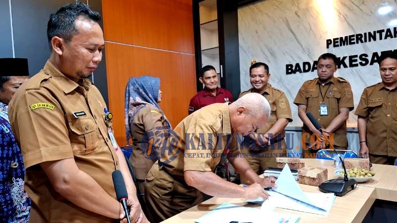 Sertijab Kesbangpol Barito Utara Libatkan FKUB, FKDM dan FPK Perkuat Kerukunan