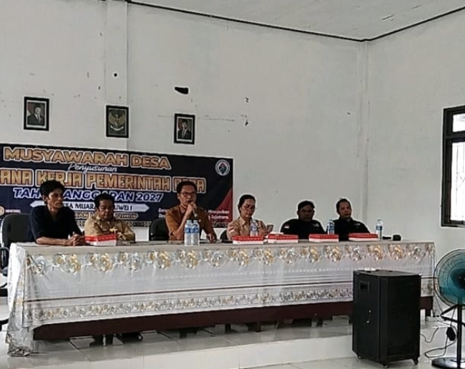 Musyawarah RKPDes 2027 Digelar, Muara Maruwei I Prioritaskan Kebutuhan Masyarakat