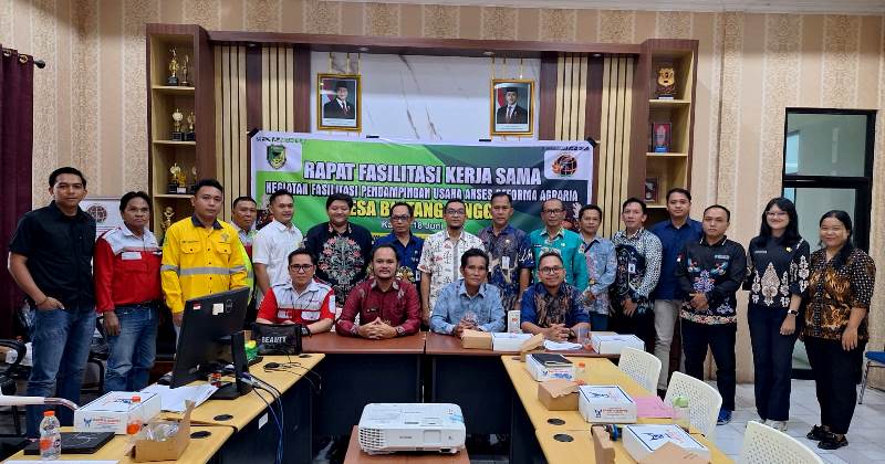  BPN Barito Utara Perkuat Sinergi Pendampingan Usaha Reforma Agraria di Desa Bintang Ninggi I