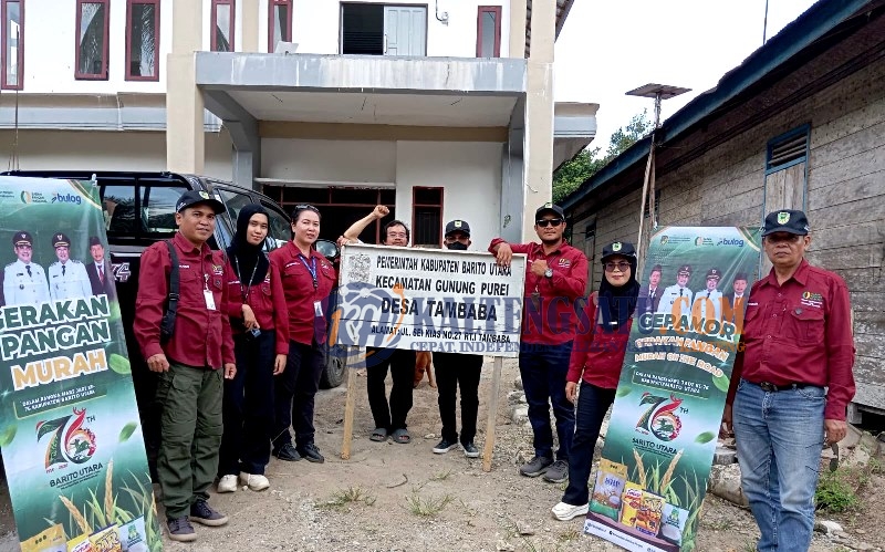 DKPP Gelar GEPAMOR di Gunung Purei, Jaga Stabilitas Pangan dan Bantu Daya Beli Masyarakat
