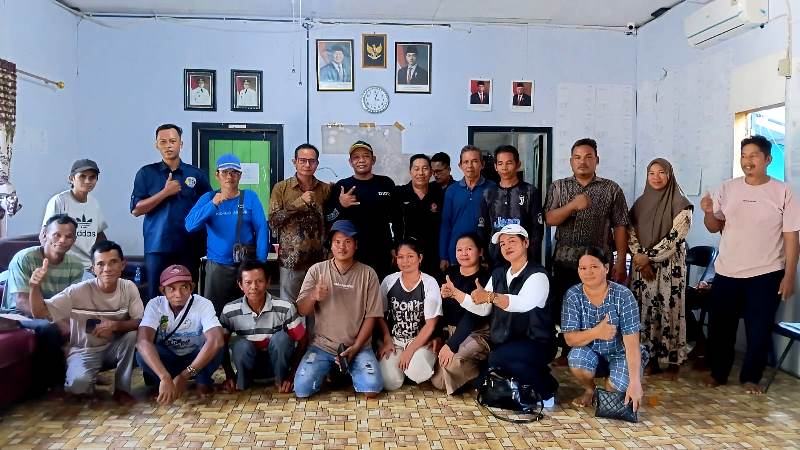 Kantor Pertanahan Barut Sosialisasikan PTSL Berbasis PBT Terintegrasi di Desa Muara Pari