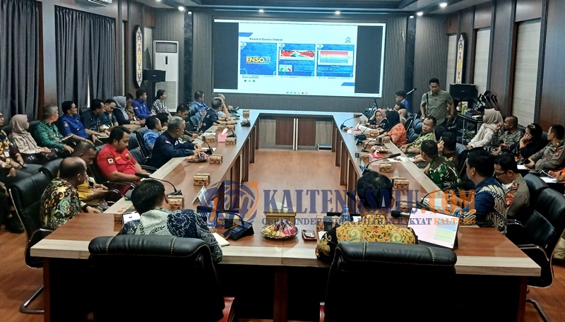 Bupati Evaluasi Status Tanggap Darurat Karhutla Barito Utara, Keselama