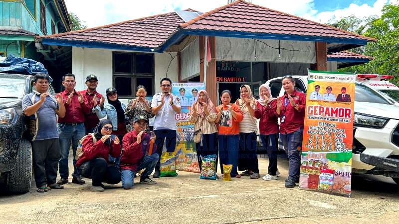Gepamor On The Road Hadir di Desa Rahaden, DKPP Barito Utara Stabilkan