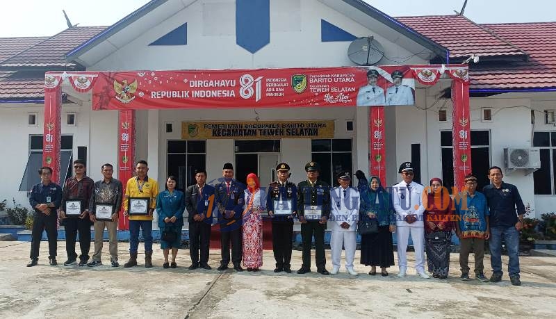 PT SMM Raih Penghargaan dari Pemerintah Kecamatan Teweh Selatan atas Kontribusi Pembangunan