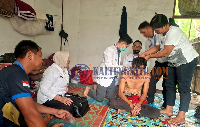 RSUD Muara Teweh Gelar Pelayanan Kesehatan Bergerak bagi Korban Kebakaran di Liang Buah