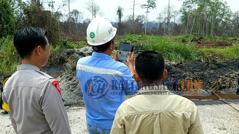 Ardianto Apresiasi Patroli Gabungan Karhutla, Enam Titik Rawan di Teweh Selatan Dipantau Drone