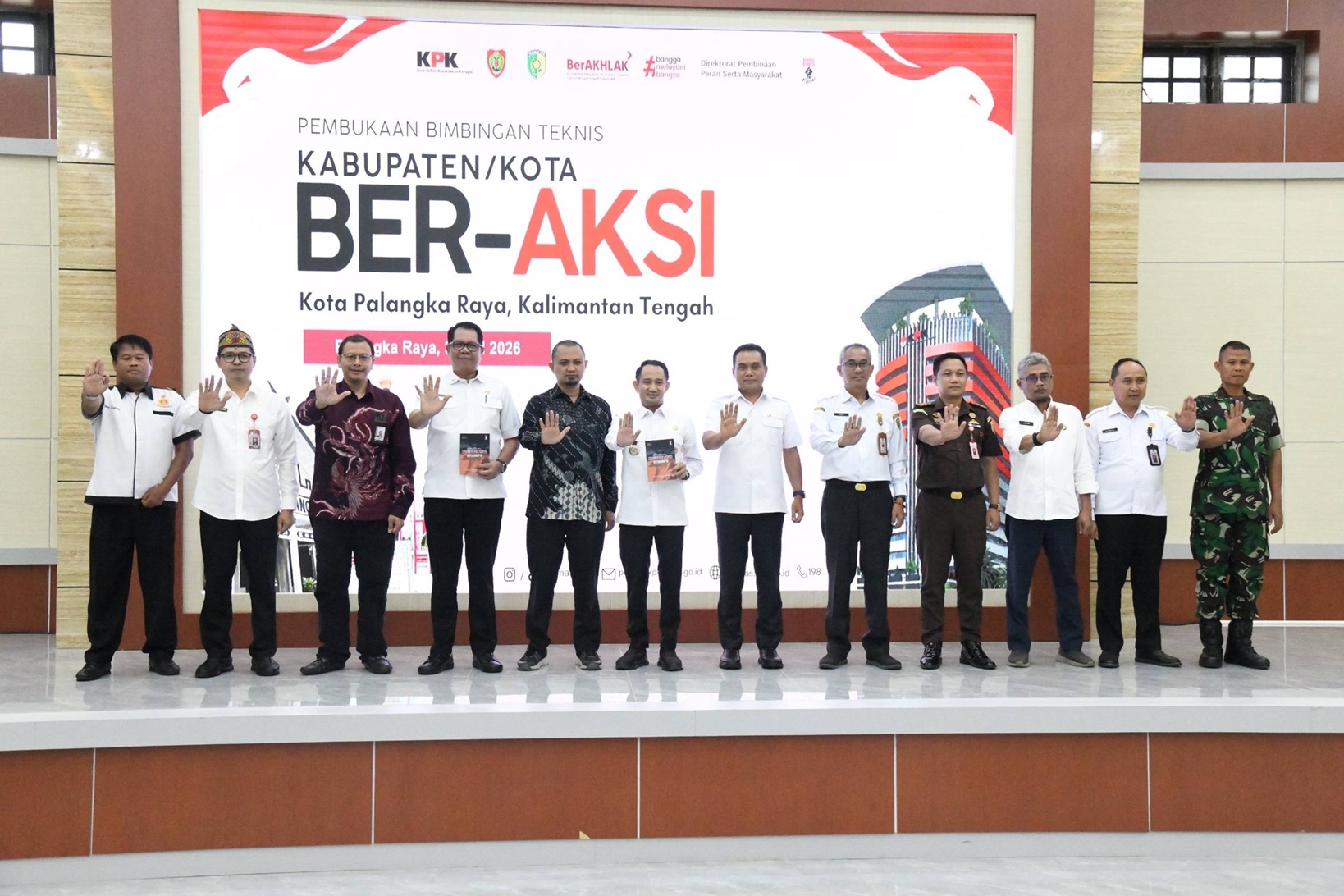 Pemprov Kalteng Perkuat Dukungan bagi Palangka Raya dalam Penilaian Kota Antikorupsi 2026