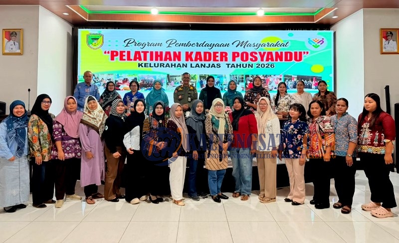 Pelatihan Kader Posyandu Kelurahan Lanjas Diikuti 105 Kader