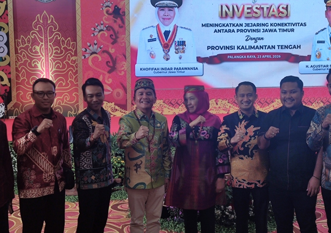 Produk Unggulan Kalteng, Shrimp Estate dan B50 Ditawarkan dalam Misi Dagang Jatim