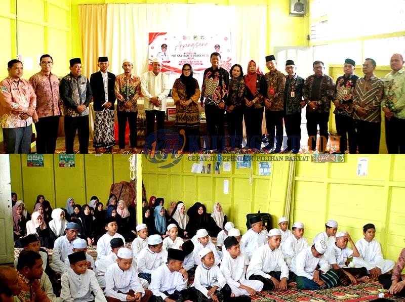 Pemkab Barito Utara Isi HUT ke-81 RI dengan Anjangsana dan Berbagi ke 
