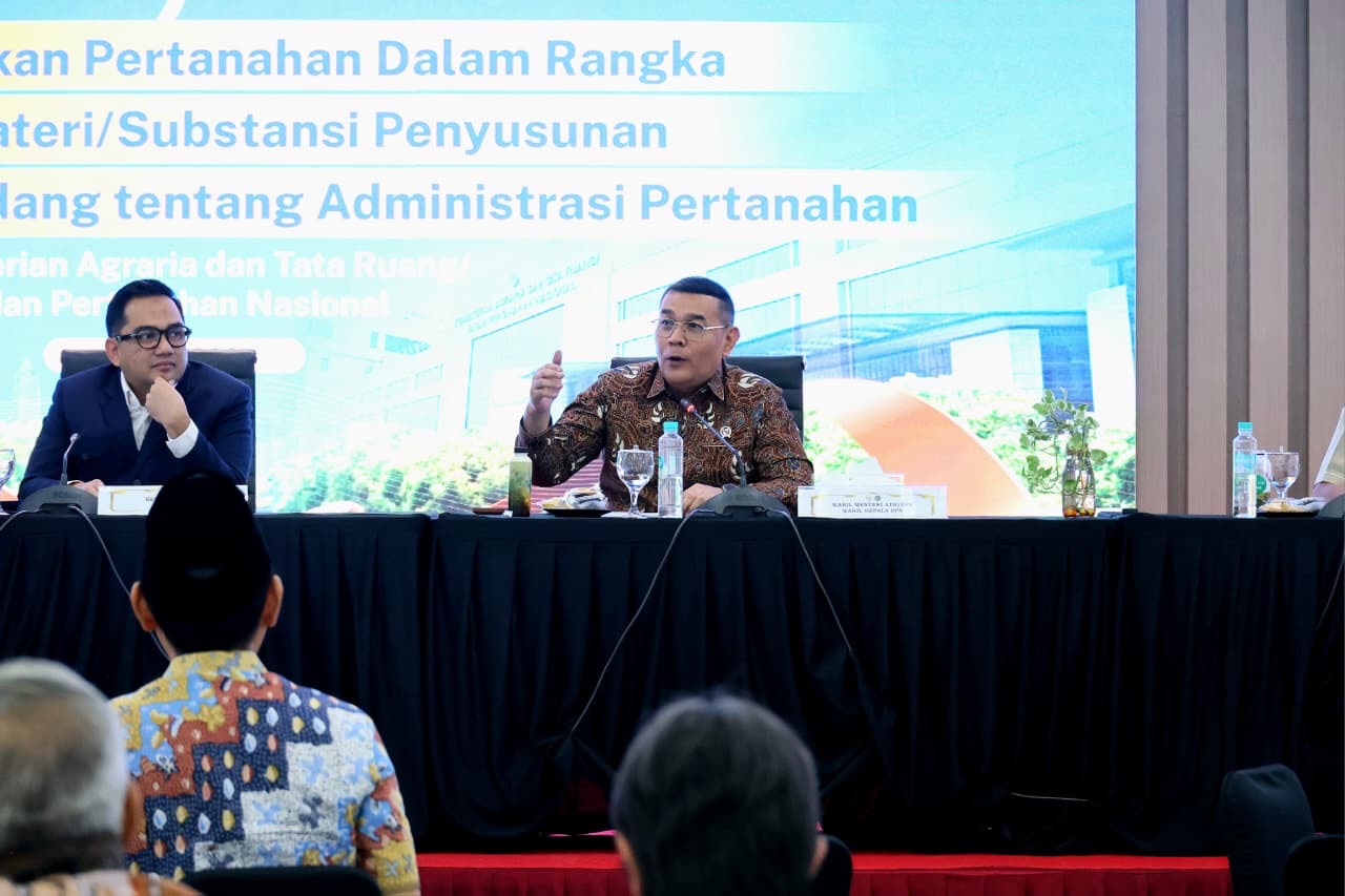 Wamen Ossy: RUU Administrasi Pertanahan untuk Wujudkan Sistem Pertanahan yang Lebih Baik